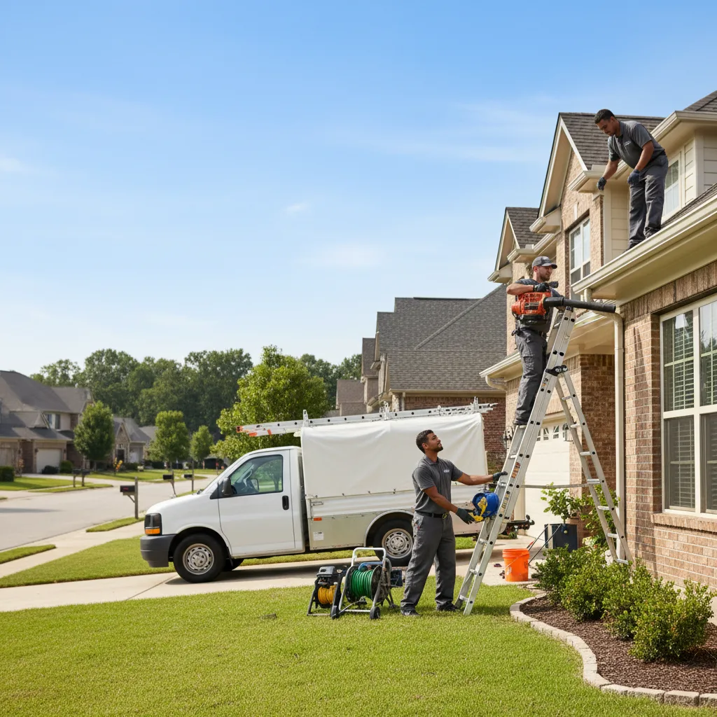 Home Gutter Service in Lueders, TX near me